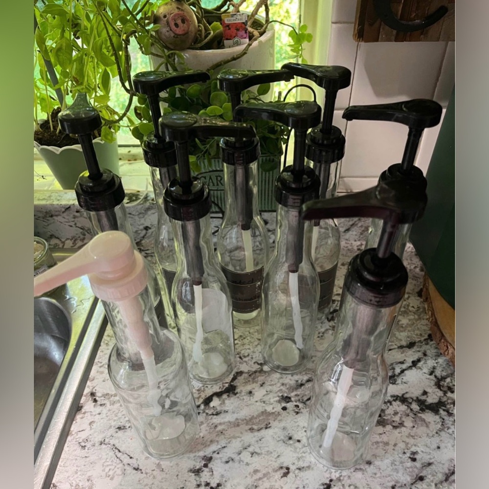 Glass bottles